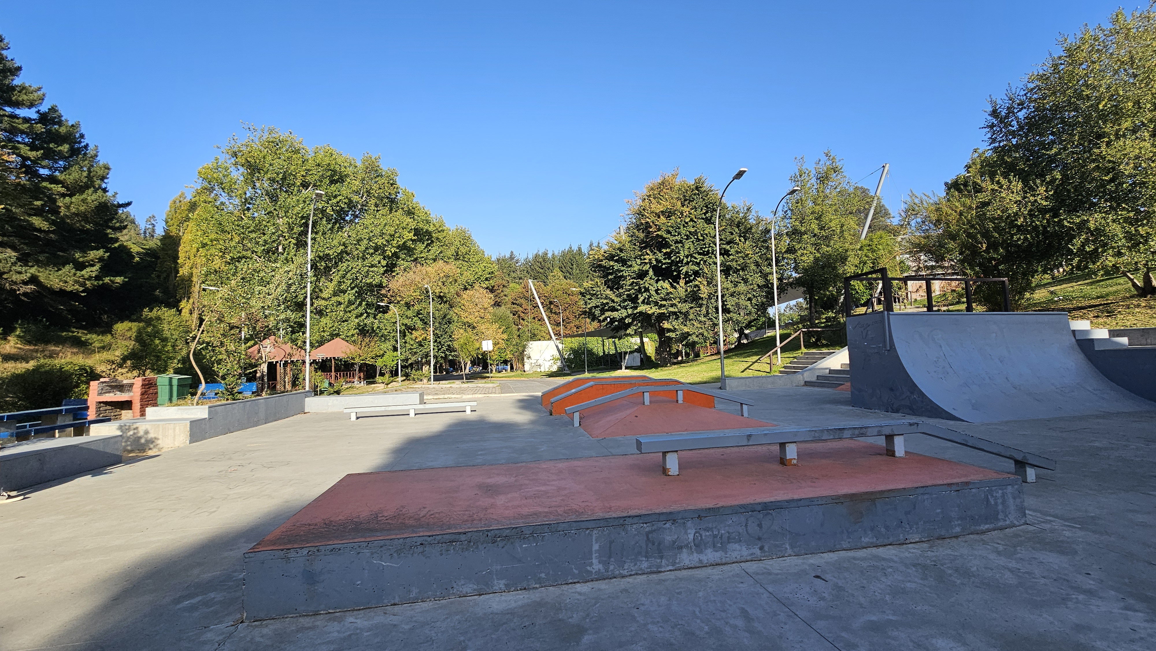 Fotografía del skatepark